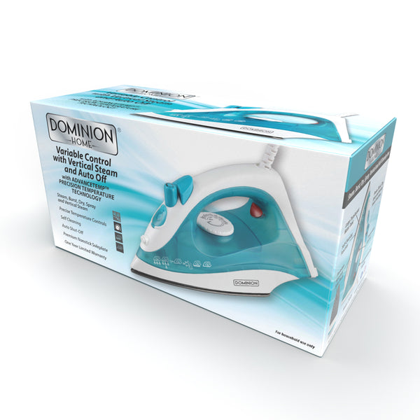 Variable Control Iron with Vertical Steam and Auto Off DOMINION