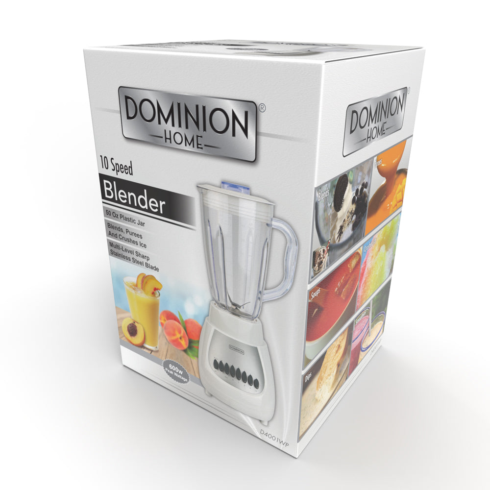 Dominion Electric Multi Purpose Immersion Stick Hand Blender Stick Includes Stainless Steel Shaft & Blades, Powerful 180 Watt