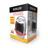 Compact Ceramic Oscillating Heater